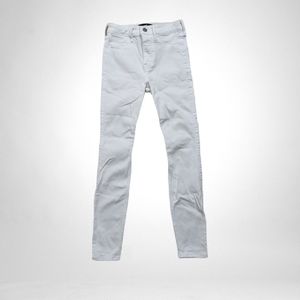 White high rise hollister jeans
